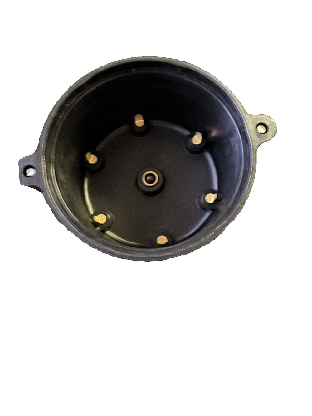 Sierra International, 18-5353, Distributor Cap – a black metal pot with a metal handle