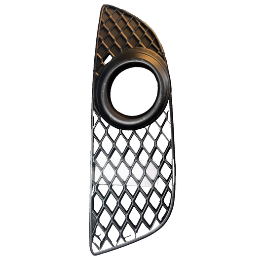 MB99212CAL LEFT FRONT BUMPER GRILLE WITH FOOT LIGHT OPENING