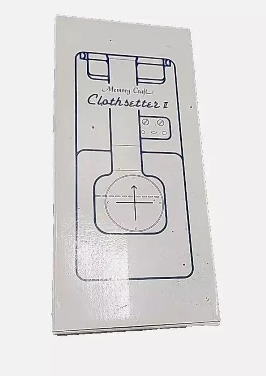 Memory Craft ClothSetter 2 - Precision Fabric Alignment Tool for Seamless Sewin – a white card with a drawing of a basketball court
