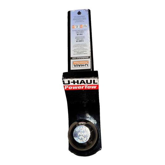 U-HAUL POWER TOW 2-1/4" DROP BALL MOUNT & 2" BALL 7500 LB TRAILER HITCH NEW
