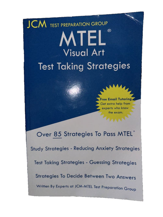 MTEL Visual Art - Test Taking Strategies, DaveyDooDeals – test for test testing