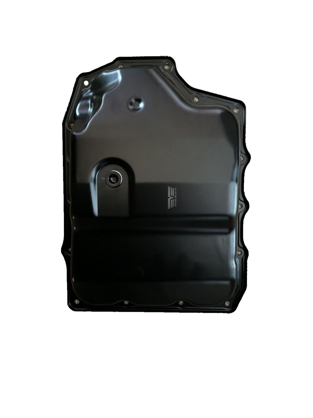 Dorman 265-892 Transmission Oil Pan Compatible with Select Mazda Models – a black plastic water tank with a metal handle