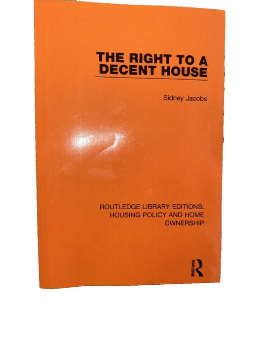 The Right to a Decent House, DaveyDooDeals – the right to a decent house by sidney jacobs