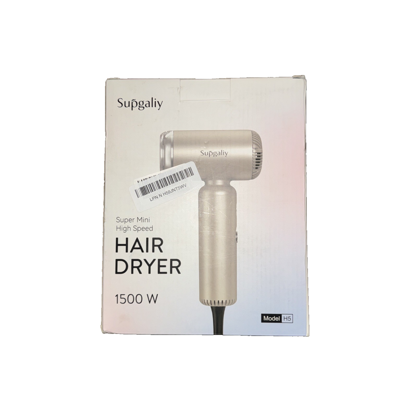 SUPGALIY Super MIni High Speed Hair Dryer H5 1500W