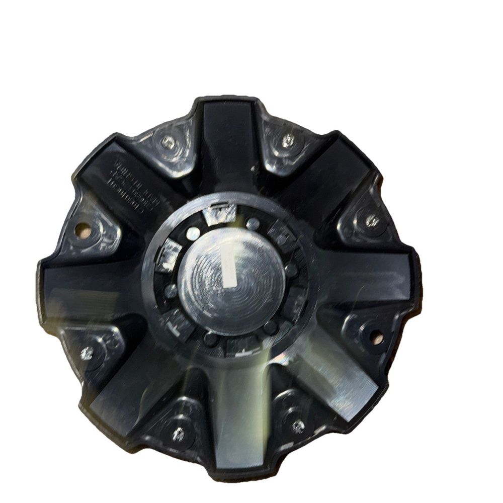 Mayhem Wheels C108010c01 C806803-2cap 806804cb7 C108010mb01 (No Hardware), DaveyDooDeals – a black and silver metal object on a white backg…