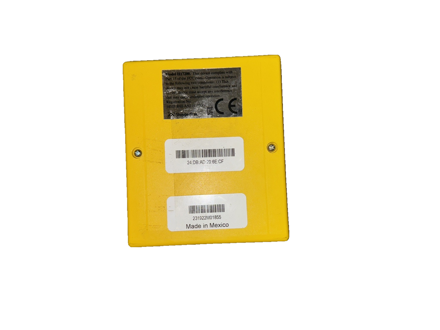 Shoppertrak ST600 H17200 Customer Counting Module Control (No Cables)