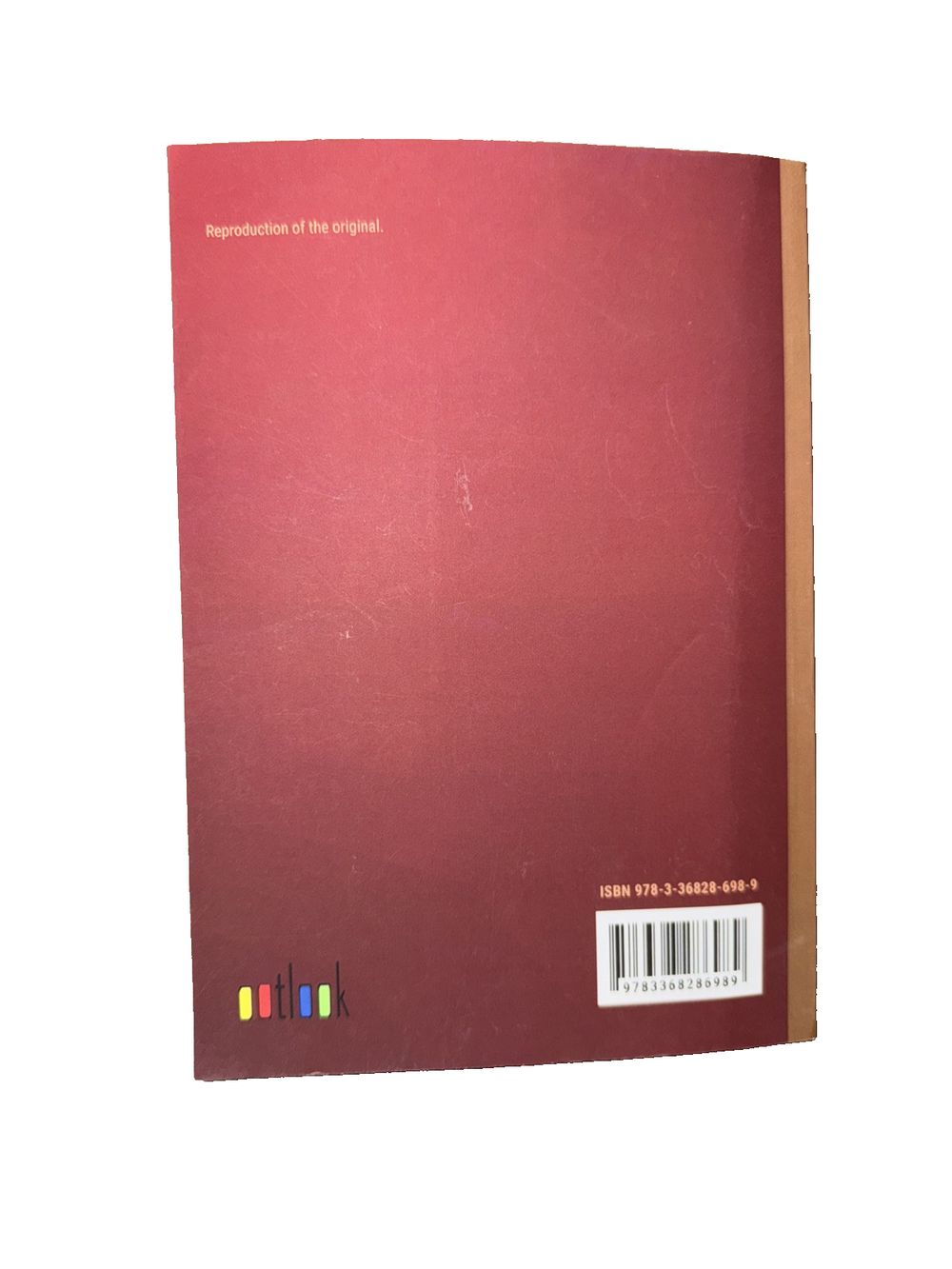The Grain of Dust: in large print, DaveyDooDeals – a red hardcover book with a white background