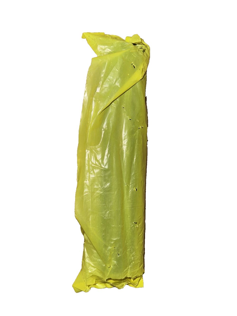 Spare part 811/50536 Pin, pivot (JCB) – a yellow plastic bag on a white background