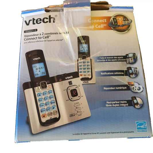 Vtech DECT 6.0 Cordless Phones (2 Pack) with Bluetooth Connect-to-Cell, Caller I – vtech vt - 2 cord cord cord cord cord cord cord cord cor…