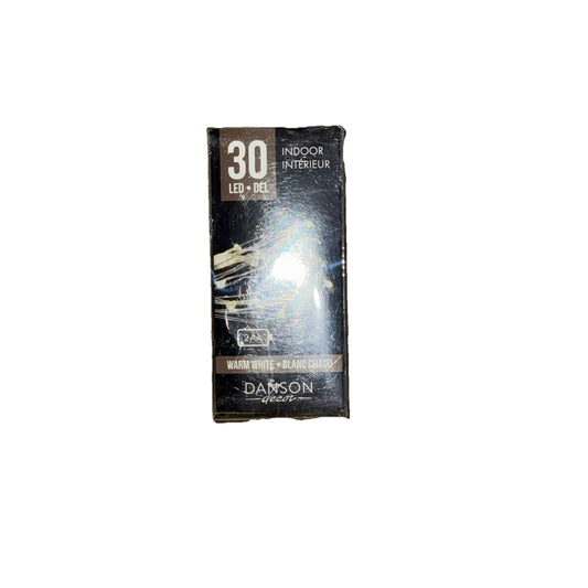 30 Led Indoor Fairy Lights Warm White 2xAA Battery Not Included