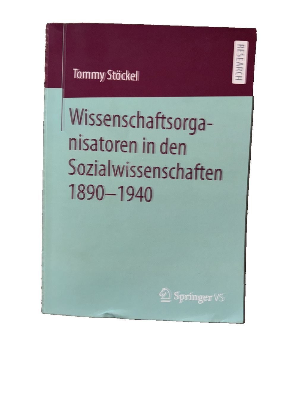 Wissenschaftsorganisatoren in den Sozialwissenschaften 1890-1940, DaveyDooDeals – the cover of the book ' visscht - nistenn - solvisen '