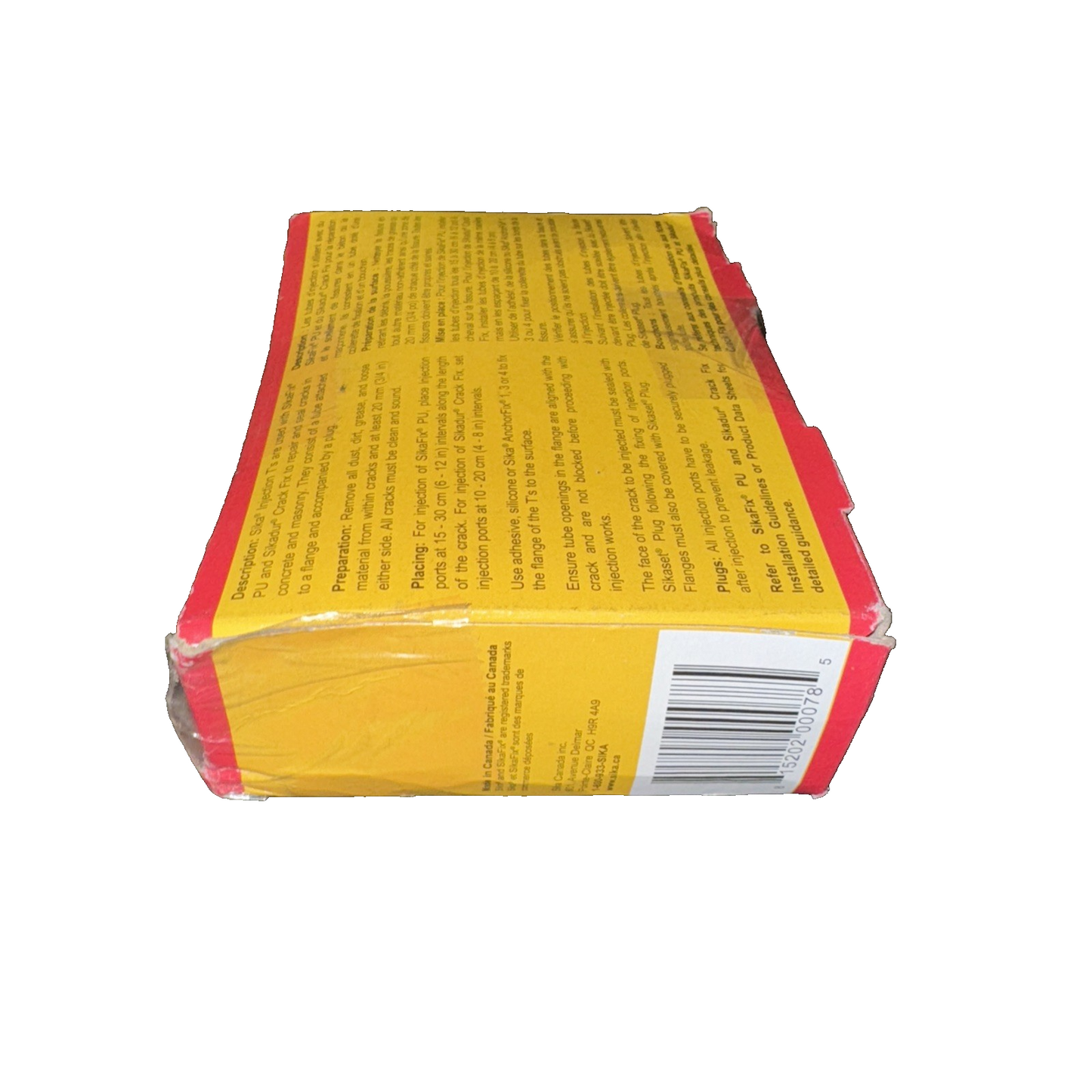 SIKA Injection Tubes, White, 20/Pack