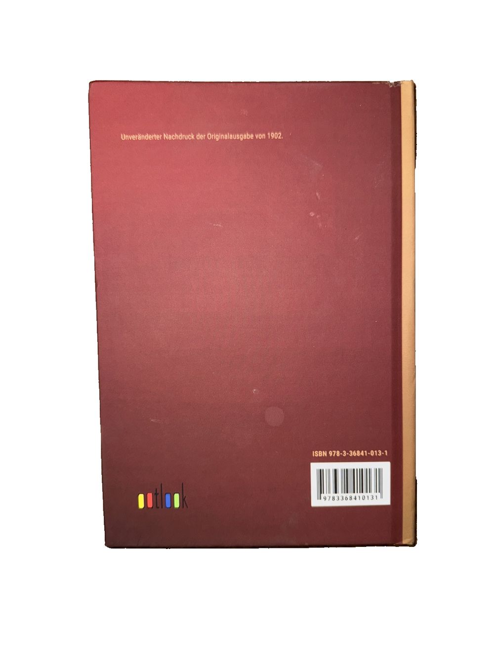 Friedrich Schleiermachers Monologen, DaveyDooDeals – a red hardcover book with a white background