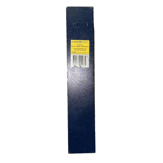 Mumme Tools 7Fw27050 Steel Fox Wedge 270x50x25mm – a black belt with a yellow label on it
