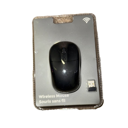 Wireless Mouse with bluetooth dongle, Unbranded – a mouse sitting on top of a mouse pad