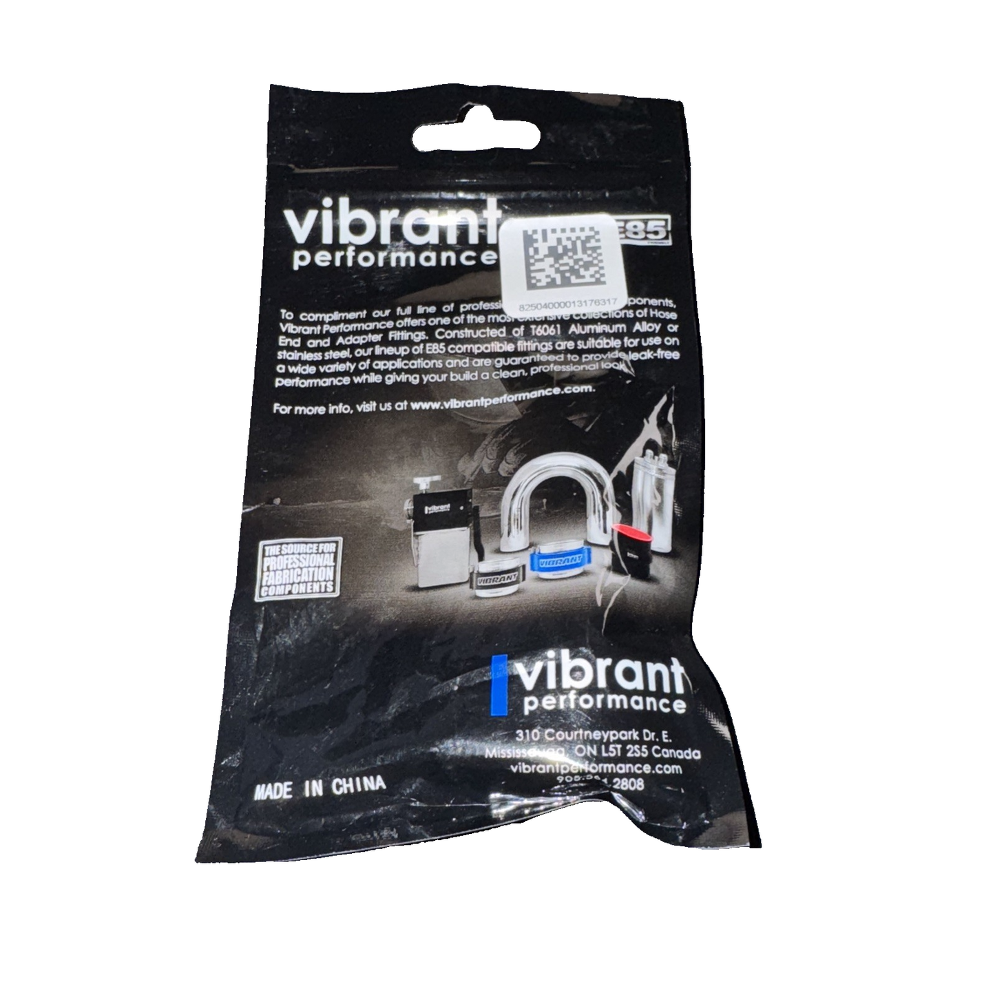 Vibrant Performance 10610 Bulkhead Adapter Fitting