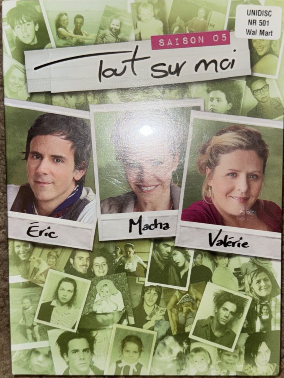 Tout Sur Moi: Saison 5 French Version, DaveyDooDeals – a poster with a bunch of pictures on it