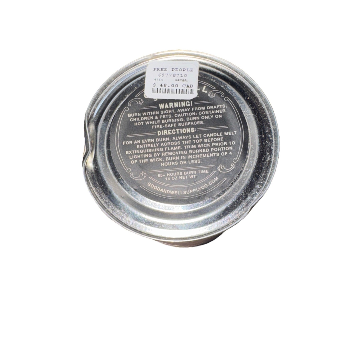 Grand Canyon Cedarwood+lAbdanum Charred Pine Candle 14OZ