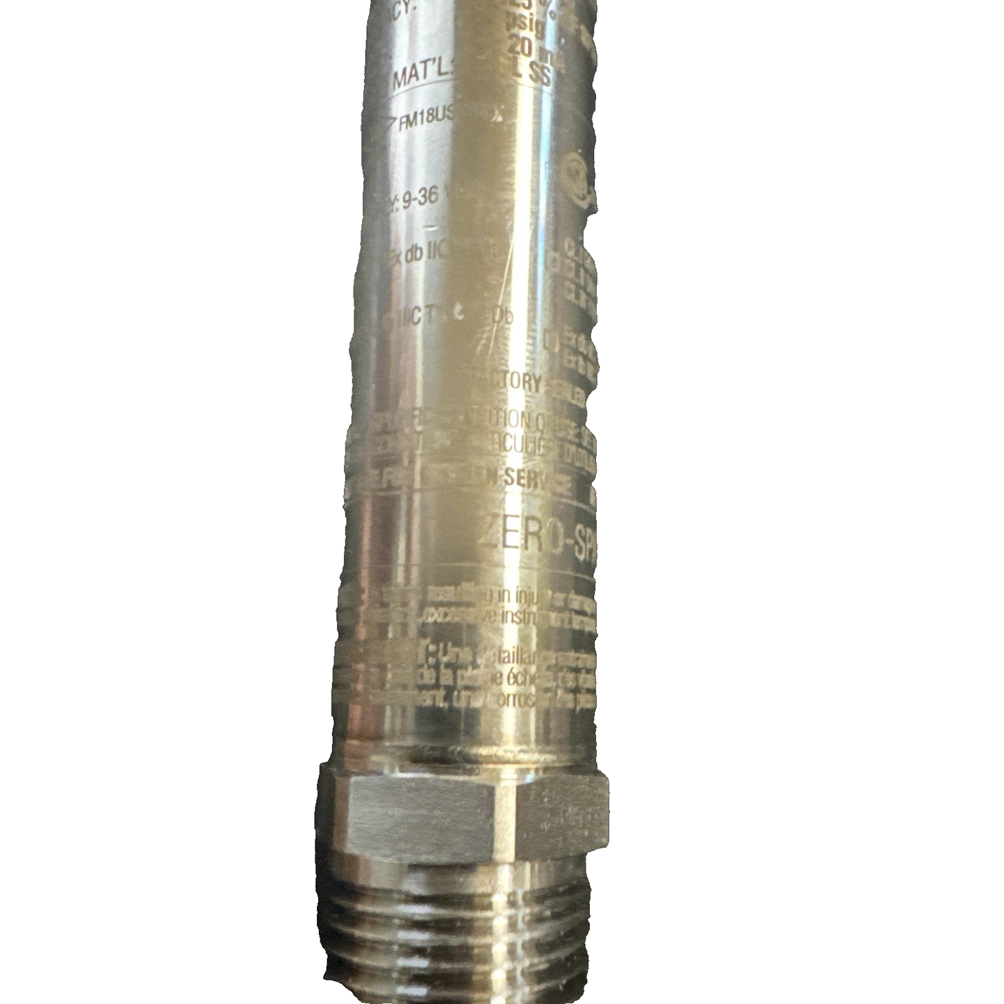 Ashcroft E2F Explosion-Proof Pressure Transducer E2FB3CM0442CFX