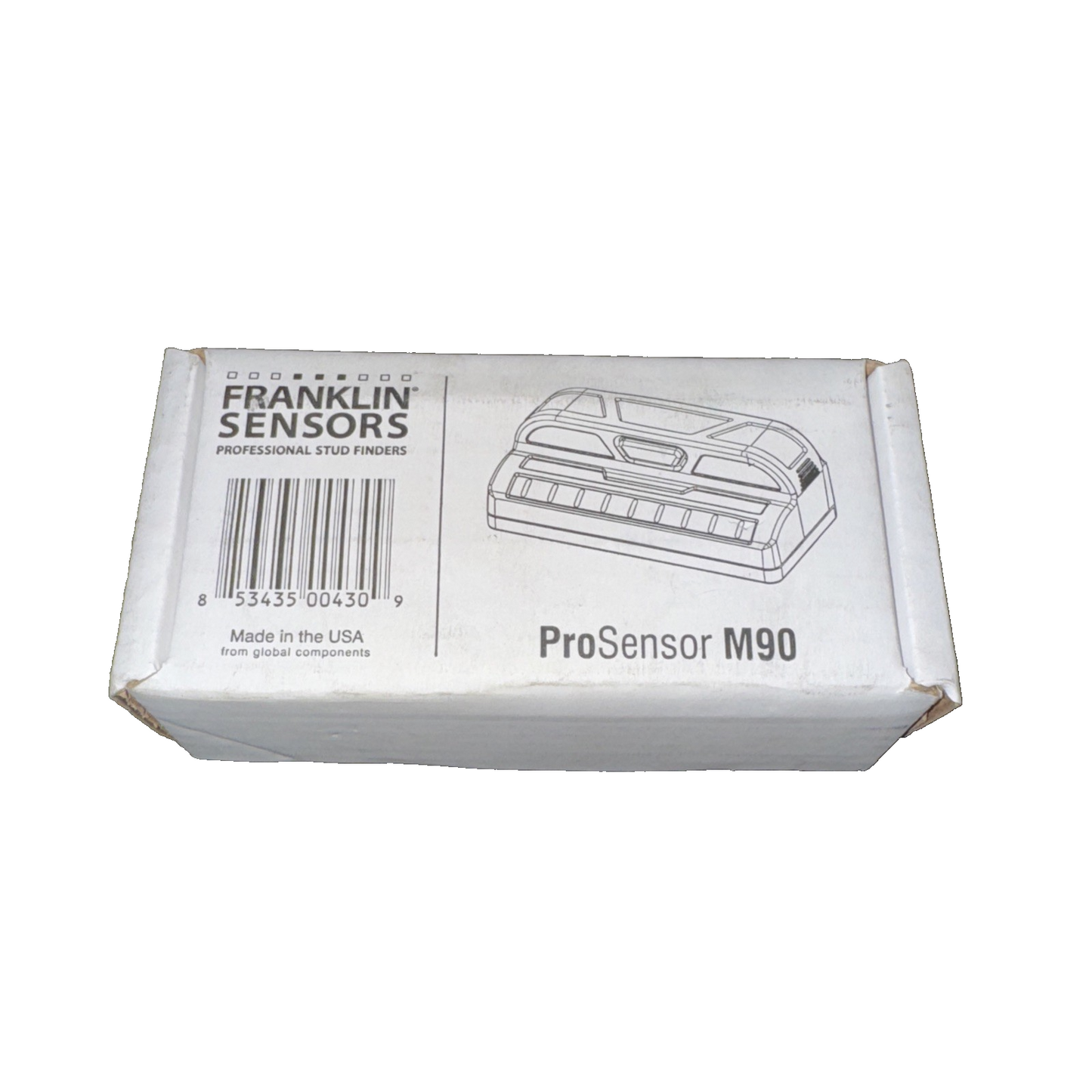 Franklin Sensors ProSensor M90 Professional Stud Finder with 9-Sensors