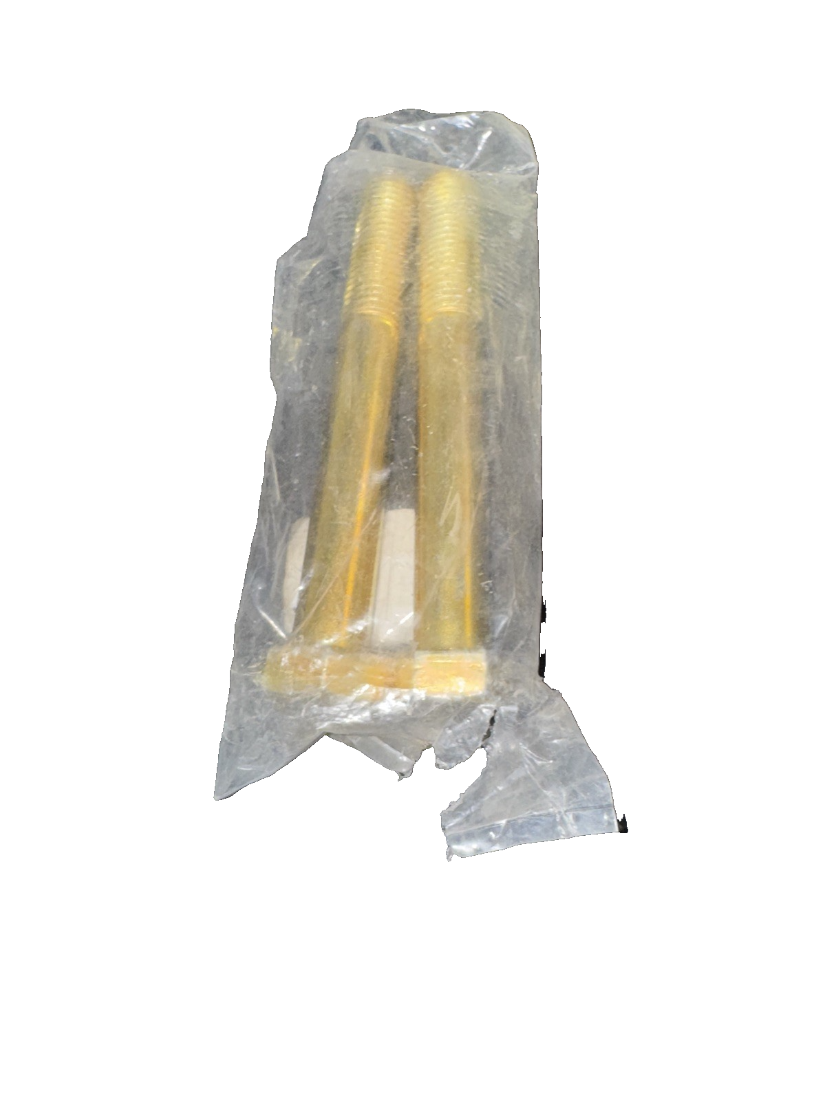 Grade 8 Hex Cap Screw 7/8-9 x 7", Alloy Steel, Yellow Zinc, Coarse (2-Pack)