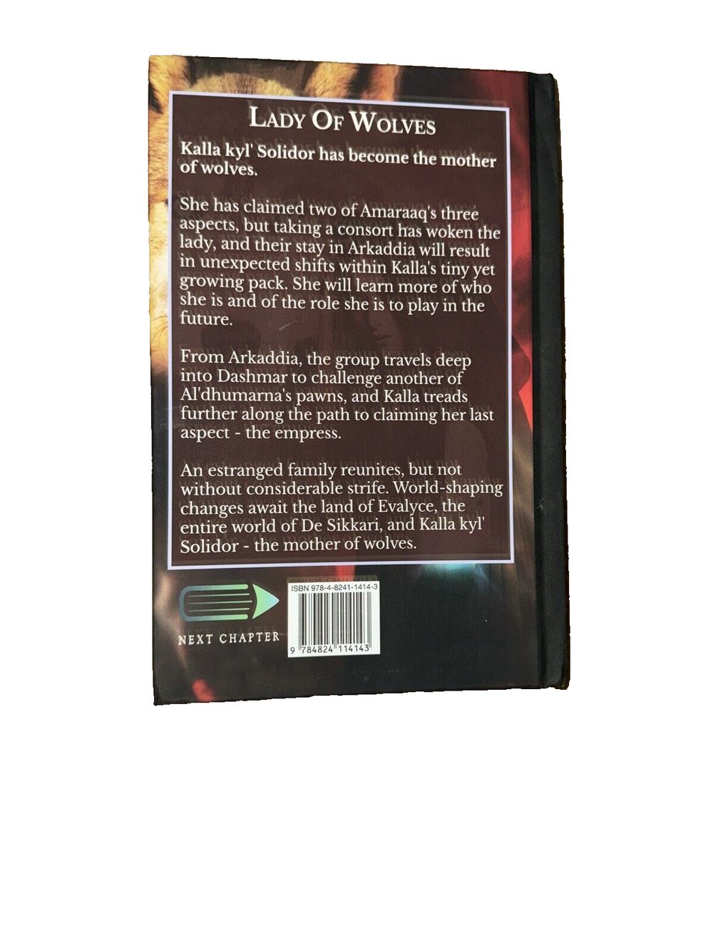 Lady Of Wolves, DaveyDooDeals – the book cover for lady of the lake