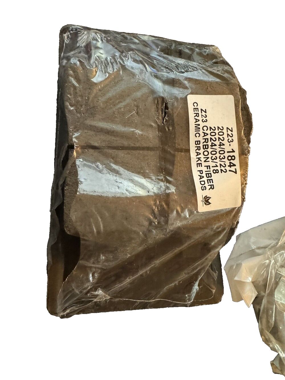 Power Stop Z23-1847 Front Z23 Evolution Sport Carbon Fiber Infused Ceramic Brake – a bag of plastic bags with a label on it