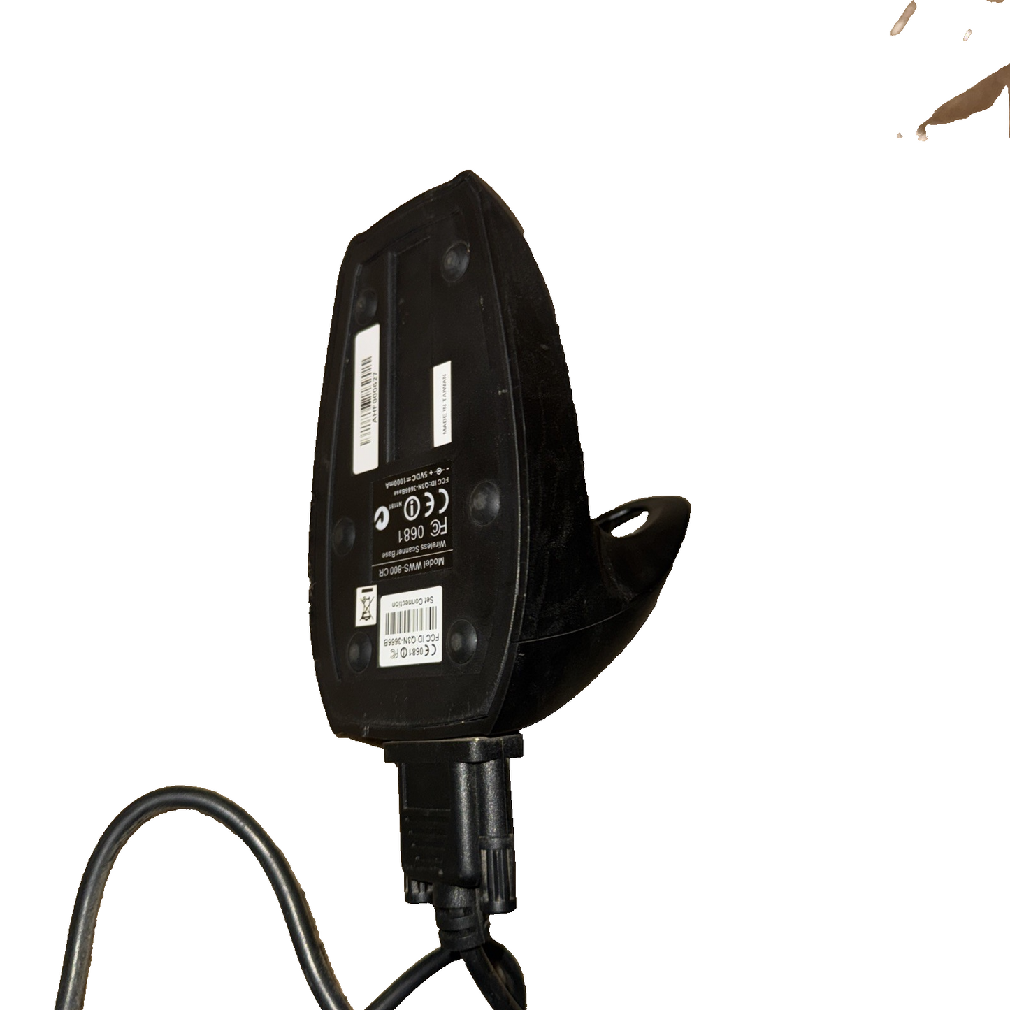 Wasp WWS-850 L Wireless Barcode Scanner Model 1266 (NO Power Cord) Extra Battery