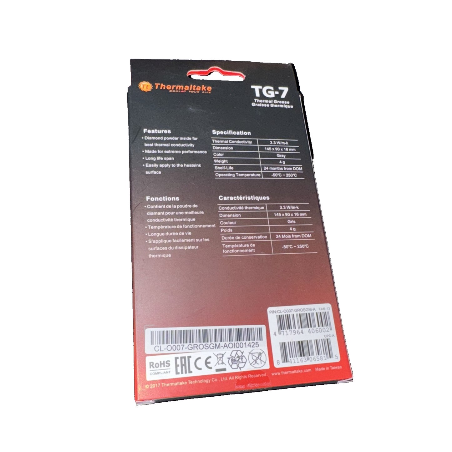 Thermal Take TG-7 Thermal Grease