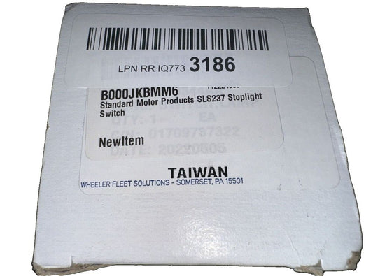 Standard Motor Products SLS237 Stoplight Switch – a box of the new twm - 3s