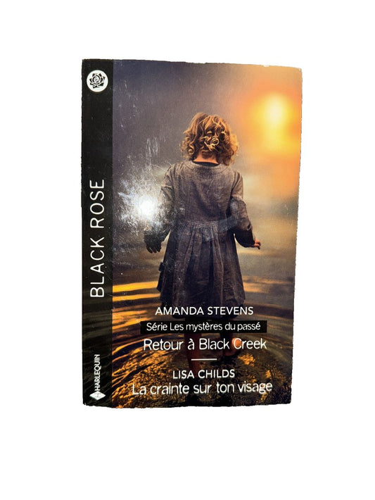 Retour Black Creek - La crainte sur ton visage: RETOUR A BLACK CREEK-LA CRAINTE, DaveyDooDeals – the cover of the book, black stone