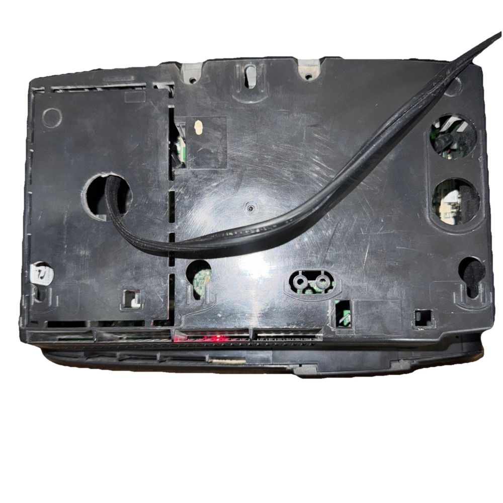 KRONOS ADP INTOUCH 9000 TIME CLOCK 8609000-428-427 – a black plastic box with a latch and latch