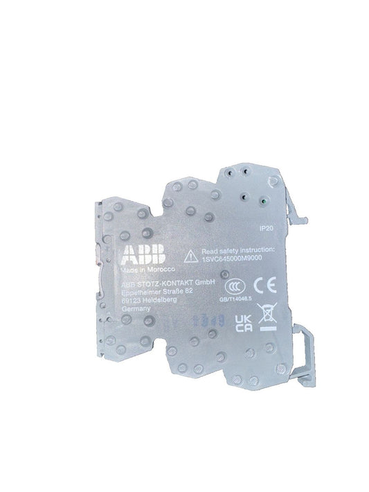 ABB OBOC5000-25VDC – a white plastic housing with a white plastic housing