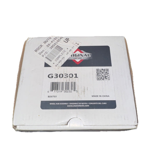 MEVOTECH ORIGINAL GRADE - G30301 - Front Hub Assembly