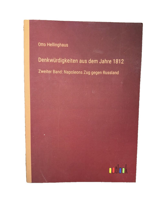 Denkwrdigkeiten aus dem Jahre 1812: Zweiter Band: Napoleons Zug gegen Russland, DaveyDooDeals – the book on the cover of the book, the titl…