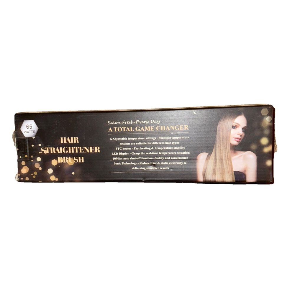 Hair Straightener Brush, Hair Straightening Iron Brush, Unbranded – a - touch hair color cream