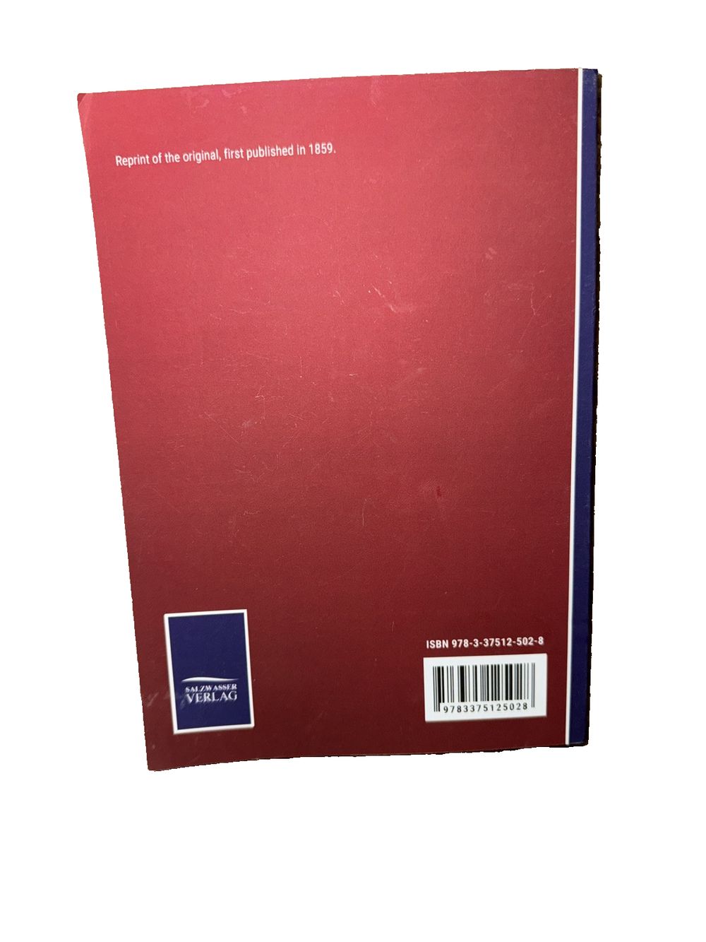An Account of the Isle of Man, DaveyDooDeals – a red book with a white background