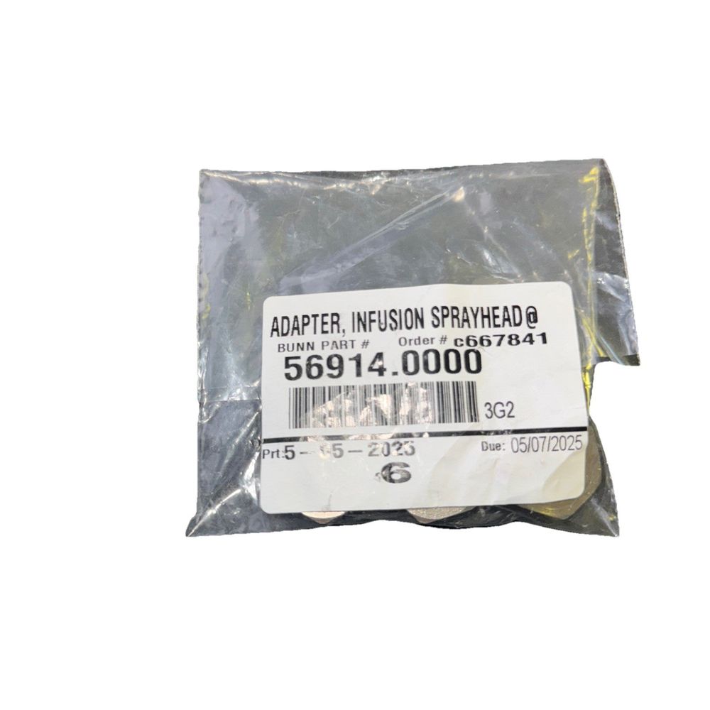 Bunn 56914.0000 Infusion Sprayhead Adapter, ICB 6 Pack, DaveyDooDeals – a bag of adtn - n - s - a