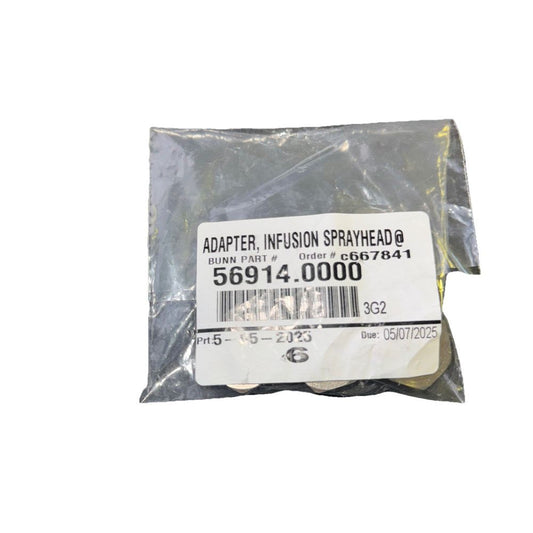 Bunn 56914.0000 Infusion Sprayhead Adapter, ICB 6 Pack, DaveyDooDeals – a bag of adtn - n - s - a