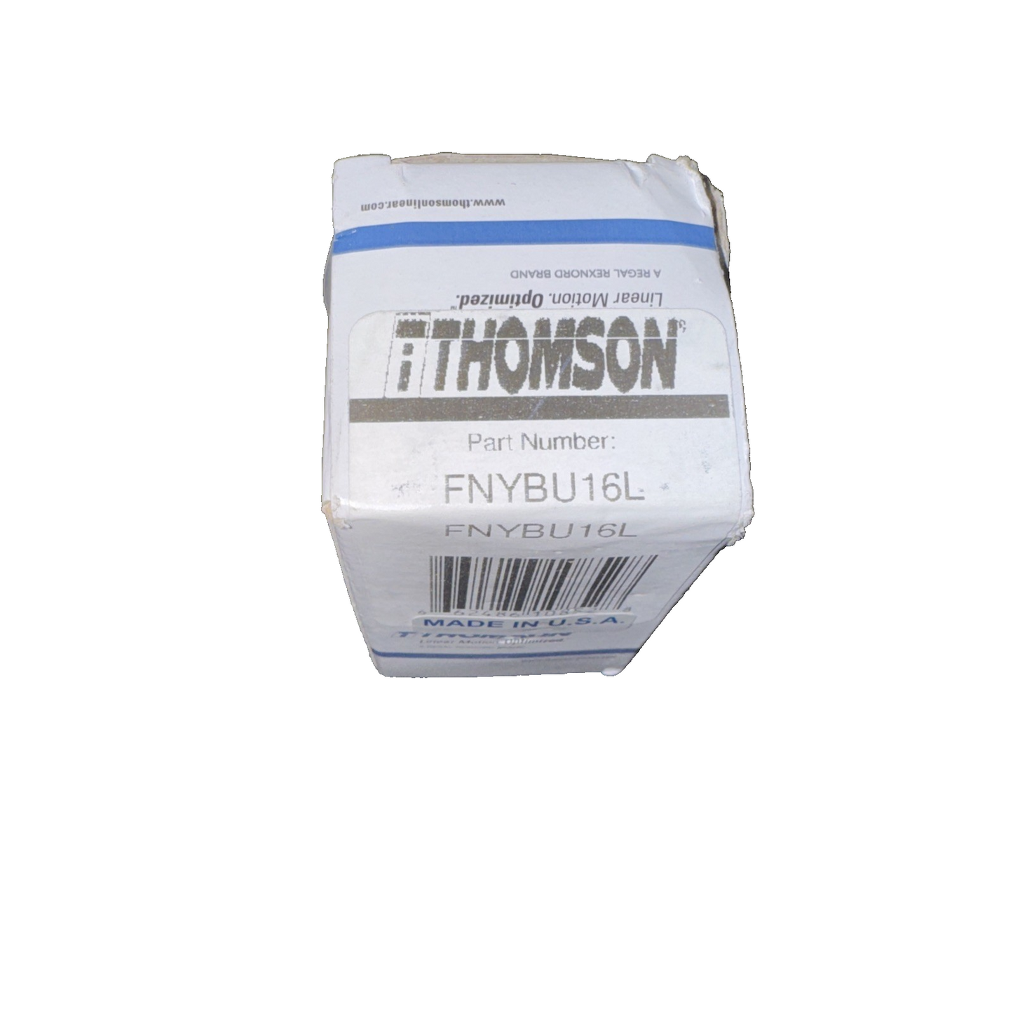 Thomson FNYBU16L FluoroNyliner Closed Bushed Bearing,