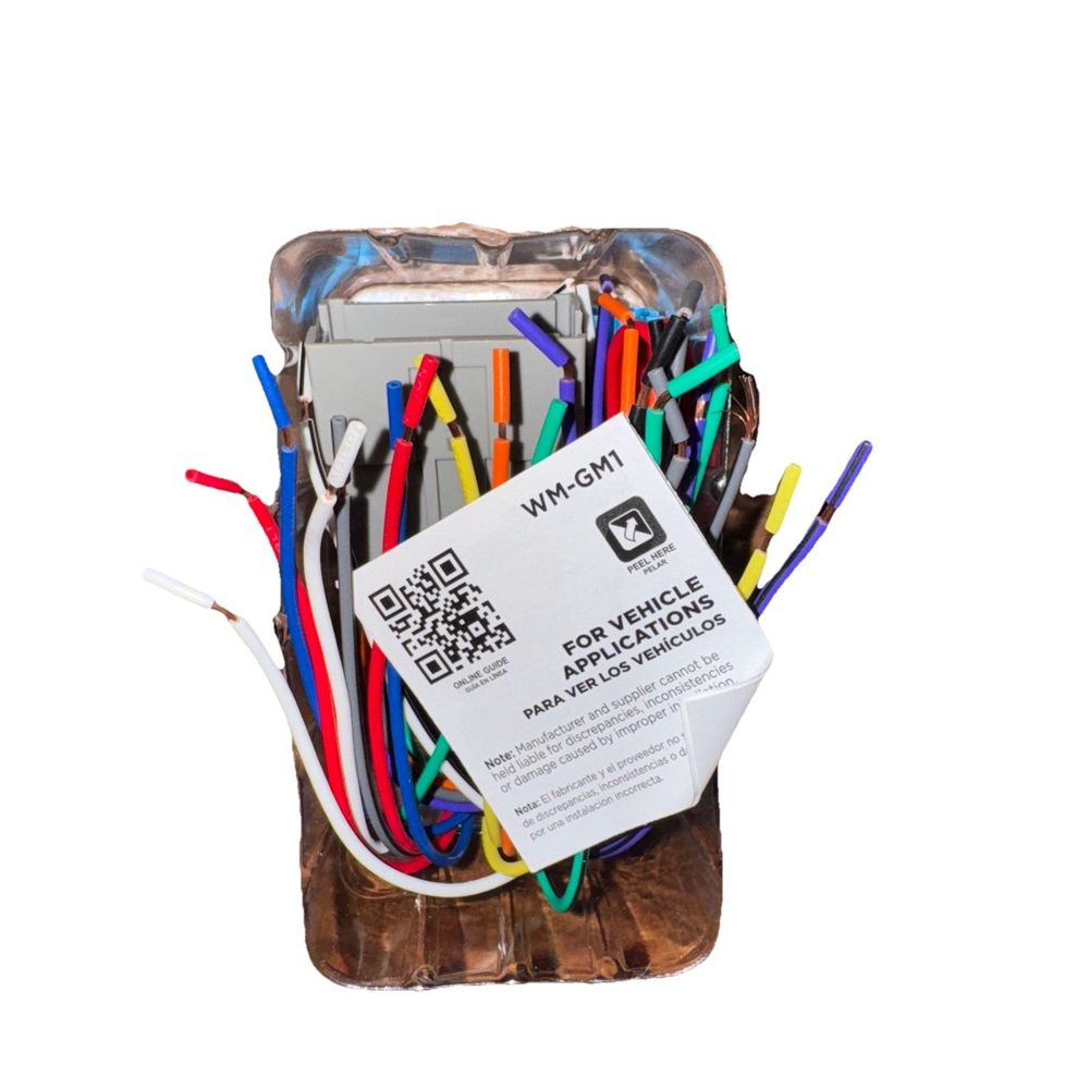 Metra Stereo Wiring Harness WM-GM1 Fits General Motors 1994-2006 – a bag of wires and wires