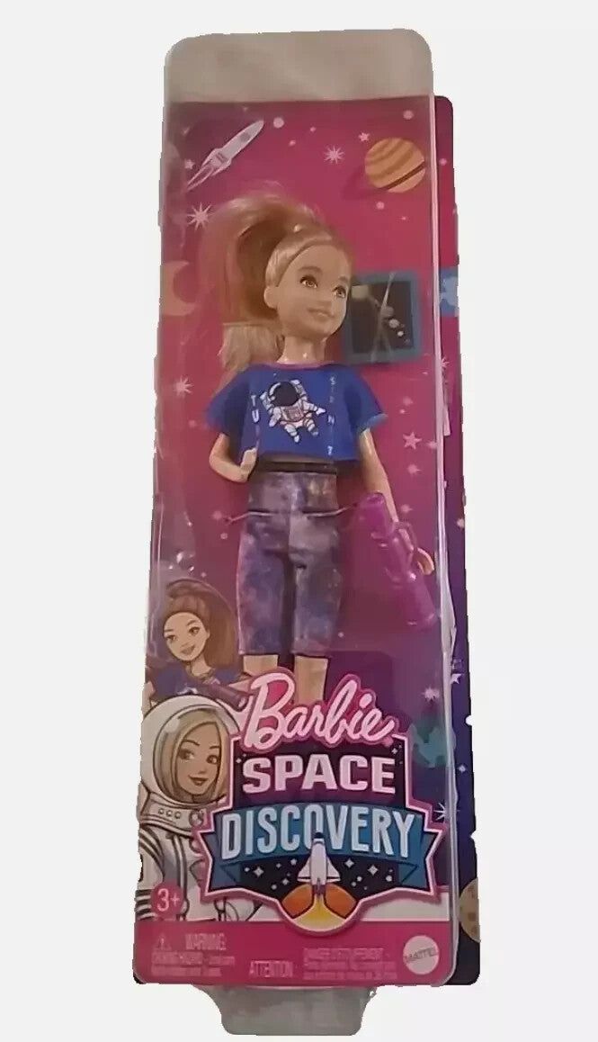 Barbie Space Discovery Stacie GTW29 Solar System Tablet & Telescope - NIB – barbie space discovery doll
