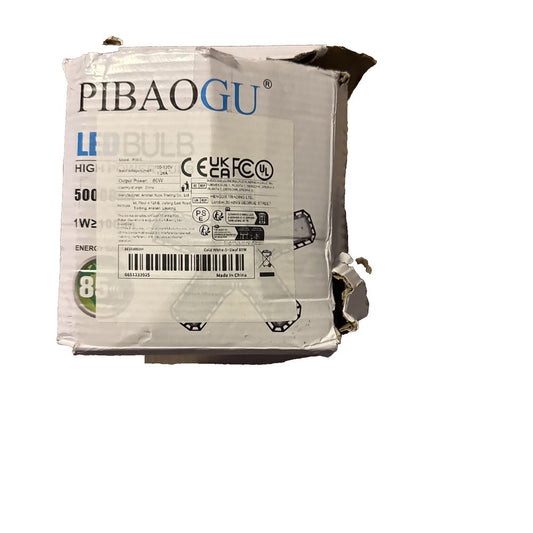 PIBAOGU HW-5 LED Garage Light – a bag of white plastic bags with a black handle