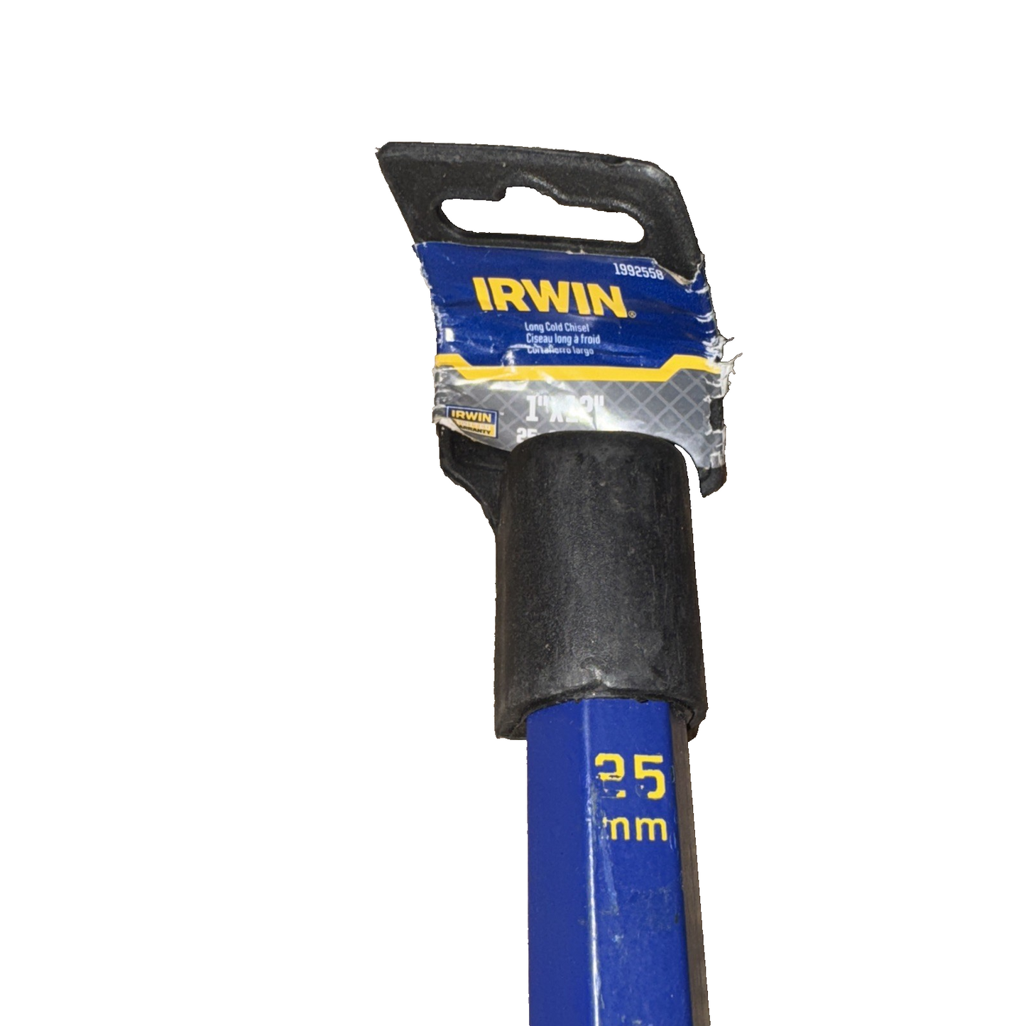 Irwin Steel Cold Chisel - 1-in x 12-in