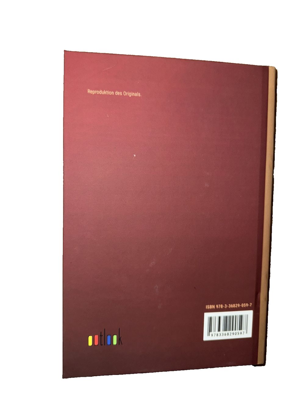 Der Postmeister und andere Erzhlungen: in Grodruckschrift, DaveyDooDeals – a red hardcover book with a white background