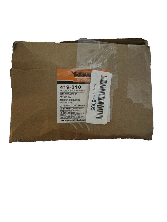 Dorman 419-310 Accessory Drive Belt Tensioner Assembly Compatible with Select H – a brown paper bag with a label on it