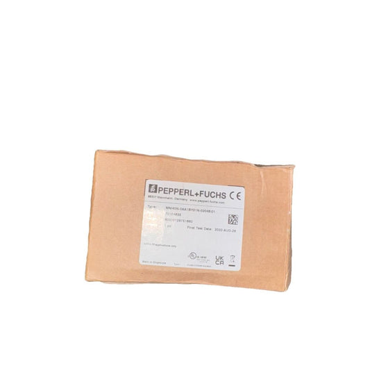 Wni40N-0AA1BY21N-02048:01 70154635 Pepperl+Fuchs, DaveyDooDeals – a brown paper bag with a white label on it