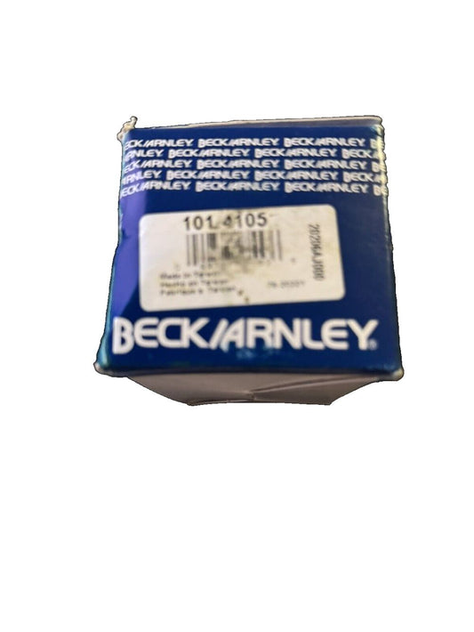 Beck-Arnley 101-4105 Ball Joint, Beck/Arnley – a blue and white bag with a label on it