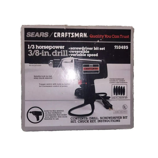 Sears Craftsman 18V Cord Power Drill - Versatile & Powerful Handheld Tool, – sears craftsman craftsman ' s tool set
