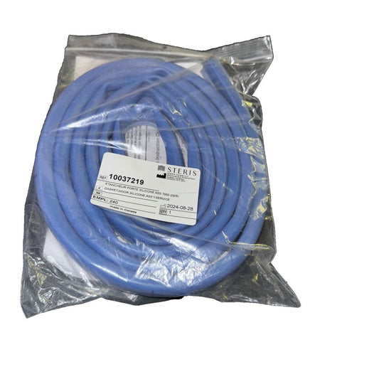 GASKET DOOR SIL ASSY SERV Part Number: 10037219, DaveyDooDeals – a blue hose with a white background